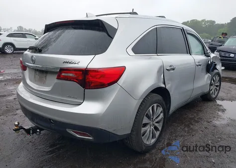 2015 Acura Mdx Technology Package из США, поврежденный, VIN 5FRYD4H40FB009747